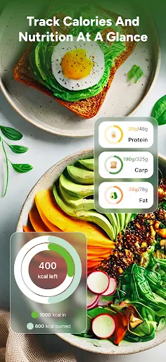 Скриншот 2 — AI Calorie & Diet Tracker