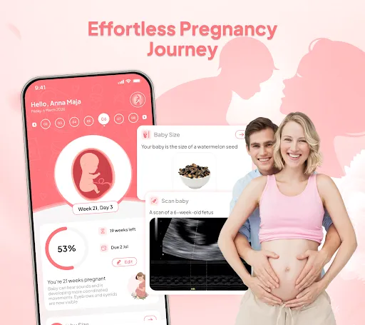 Скриншот 1 — Pregnant & Baby Health Tracker