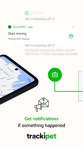 Скриншот 2 — Tracki Pet GPS for Dogs
