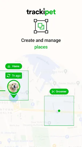Скриншот 3 — Tracki Pet GPS for Dogs