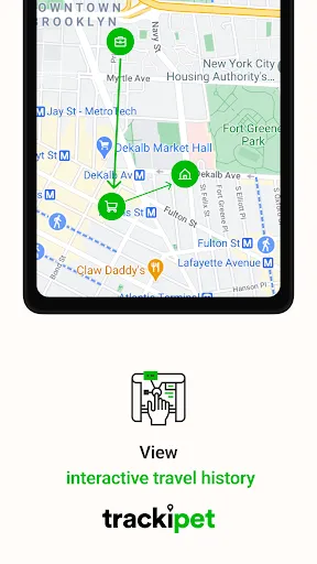 Скриншот 4 — Tracki Pet GPS for Dogs