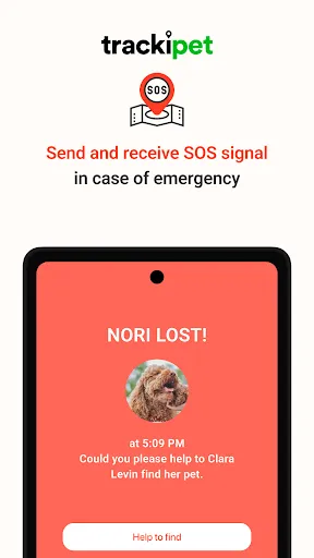 Скриншот 5 — Tracki Pet GPS for Dogs