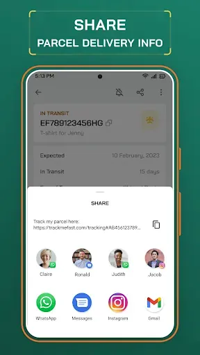 Скриншот 4 — Track Me Fast Package Tracker