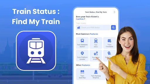 Скриншот 1 — Train Status : Find My Train