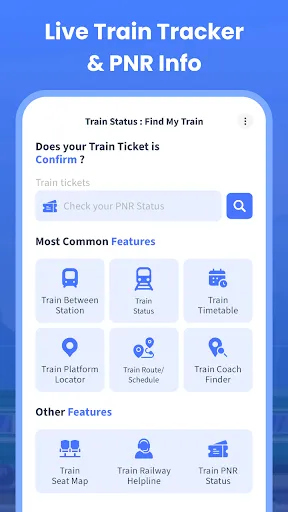 Скриншот 2 — Train Status : Find My Train