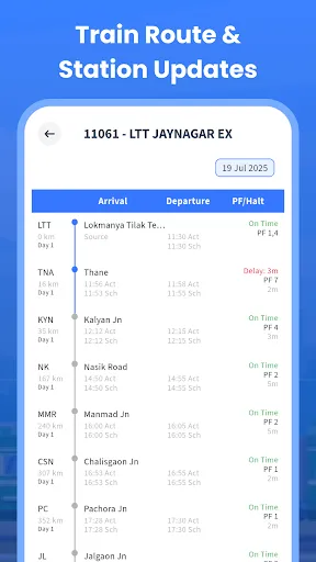 Скриншот 3 — Train Status : Find My Train