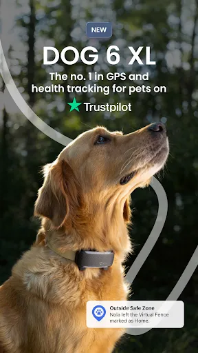 Скриншот 1 — Tractive GPS для кошек и собак