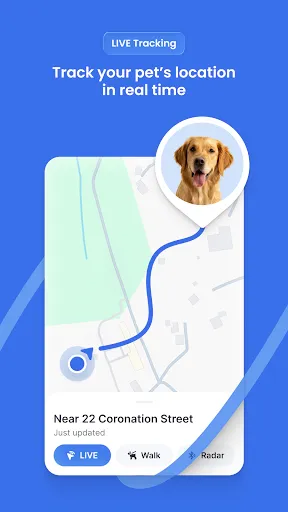 Скриншот 2 — Tractive GPS для кошек и собак