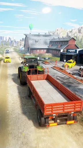 Скриншот 1 — Tractor Delivery Farm