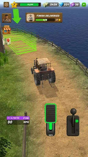 Скриншот 7 — Tractor Delivery Farm