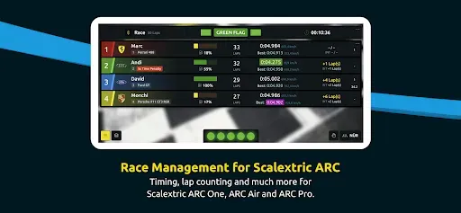 Скриншот 1 — SmartRace for Scalextric ARC