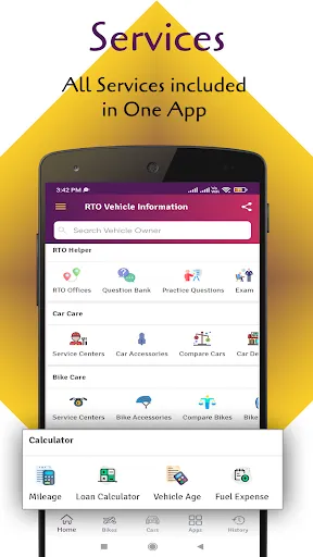 Скриншот 2 — RTO Vehicle Information App