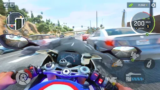 Скриншот 4 — Driving Motor Racing Simulator