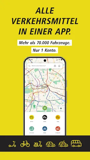 Скриншот 1 — BVG Jelbi: Mobilität in Berlin