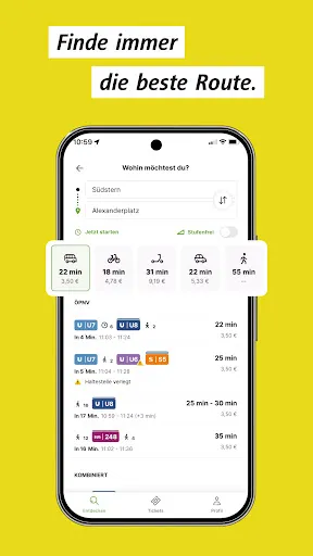 Скриншот 6 — BVG Jelbi: Mobilität in Berlin
