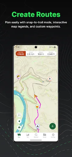 Скриншот 5 — Gaia GPS (Topo Maps)