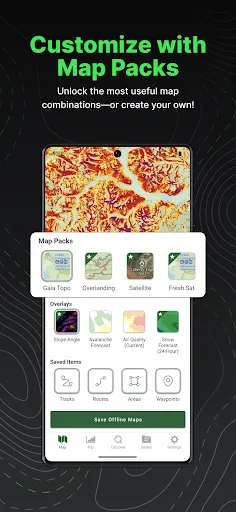 Скриншот 6 — Gaia GPS (Topo Maps)