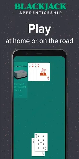 Скриншот 1 — BJA: Card Counting Trainer Pro