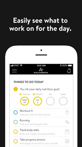 Скриншот 1 — MyAccountability Plus