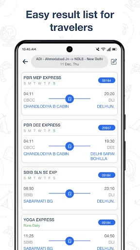Скриншот 2 — Live Status - Find My Train
