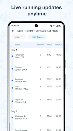 Скриншот 3 — Live Status - Find My Train