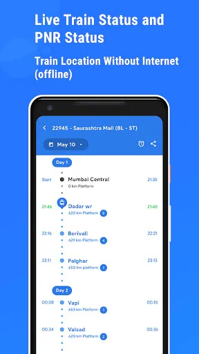 Скриншот 8 — Live Train Status : PNR Status