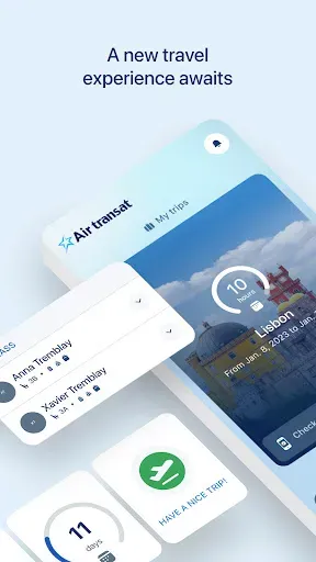 Скриншот 2 — Air Transat | Flights & Travel