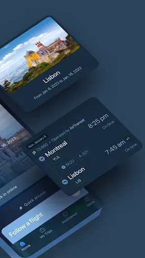 Скриншот 3 — Air Transat | Flights & Travel