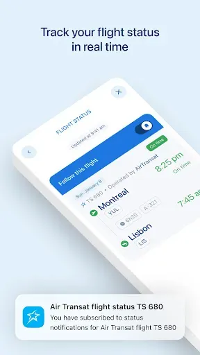 Скриншот 4 — Air Transat | Flights & Travel
