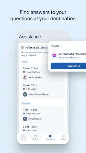 Скриншот 6 — Air Transat | Flights & Travel