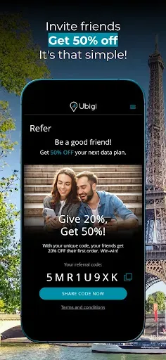 Скриншот 7 — Ubigi: Travel esim mobile data