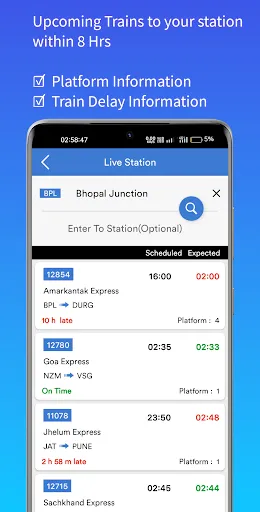 Скриншот 8 — Track My Train - Live Status