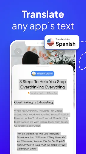 Скриншот 2 — Screen Translator - OnScreen