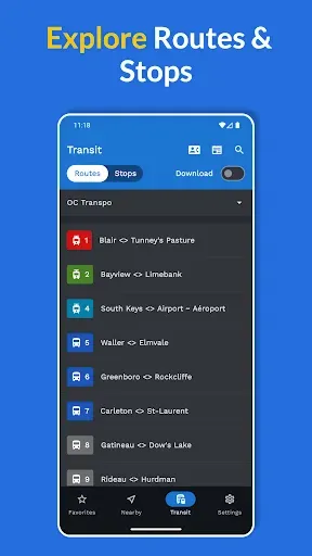 Скриншот 1 — San Diego - Bus & Train Times