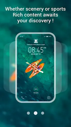 Скриншот 5 — Magazine Lockscreen HiOS