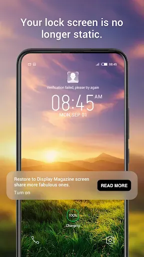Скриншот 3 — Magazine Lockscreen XOS