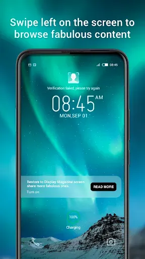 Скриншот 4 — Magazine Lockscreen XOS