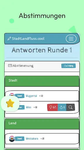 Скриншот 7 — Stadt Land Fluss | Mehrspieler