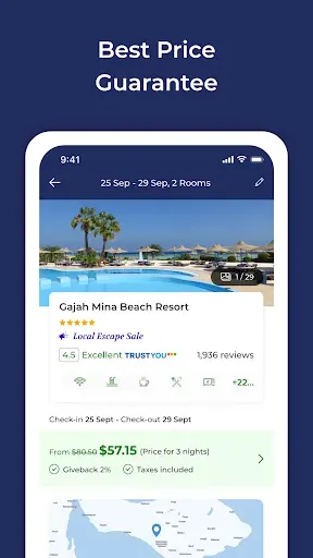 Скриншот 3 — Travala: Book Travel Deals