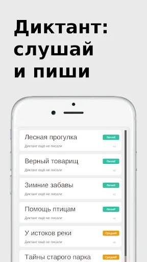 Скриншот 4 — Тесты по русскому языку