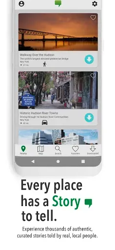 Скриншот 1 — TravelStorys - Audio Guide