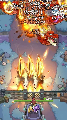 Скриншот 2 — Dragon Fever TD!