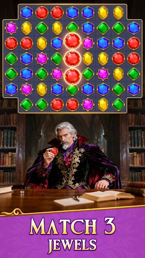 Скриншот 1 — Jewels Match: Puzzle Games