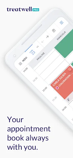 Скриншот 1 — Treatwell Pro (For Business)