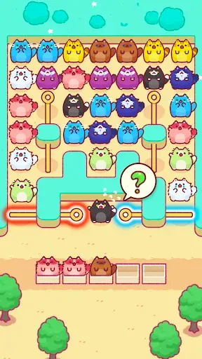 Скриншот 6 — Cat Block Jam: Healing Puzzle