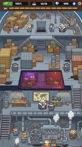 Скриншот 4 — Cat Mafia: Idle Tycoon Games