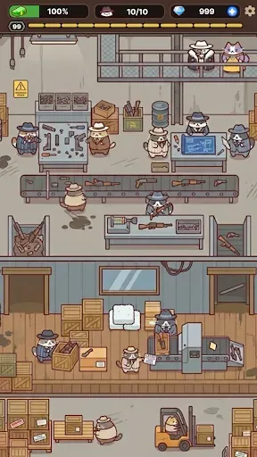 Скриншот 5 — Cat Mafia: Idle Tycoon Games