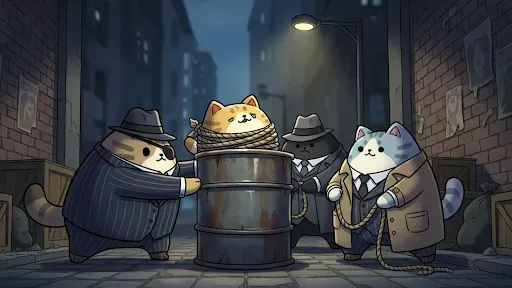 Скриншот 8 — Cat Mafia: Idle Tycoon Games