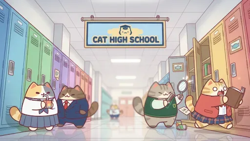 Скриншот 7 — Cat School: Idle Cute Tycoon