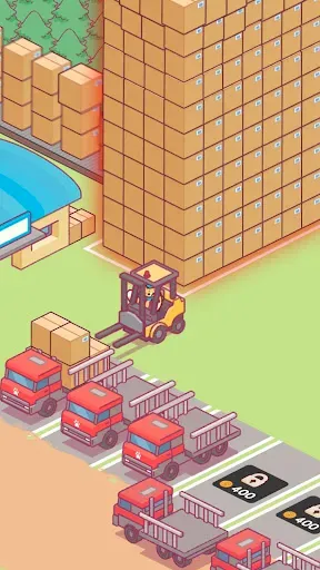 Скриншот 4 — Lumbercat: Cute Idle Tycoon